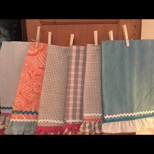 Handmade tea towels. 100% cotton